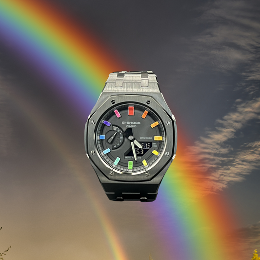 CASIO CUSTOM BLUE RAINBOW LIMITED